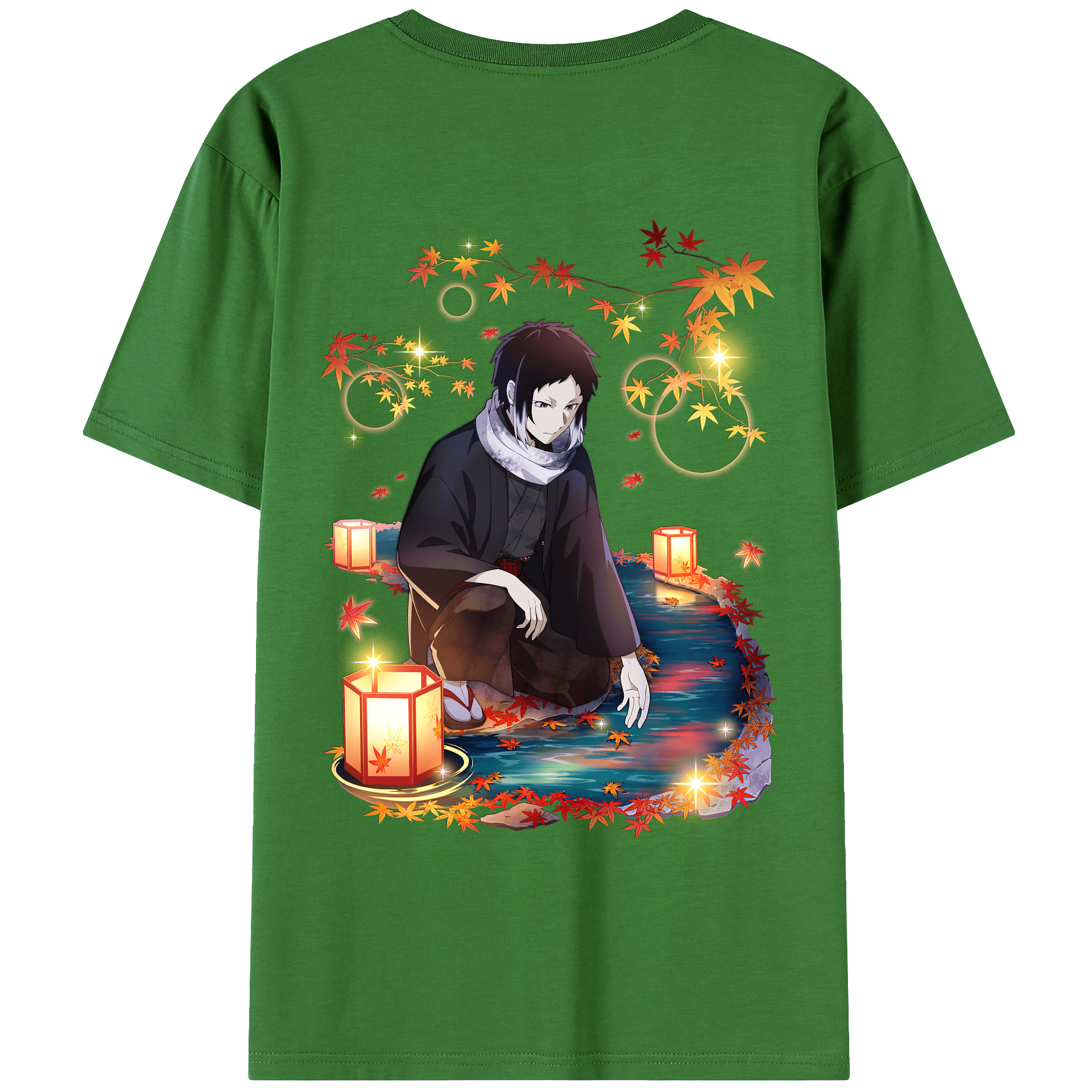 （画像用） 文豪ストレイドッグス Bungo Stray Dogs レディース半袖Tシャツ(バックプリント)